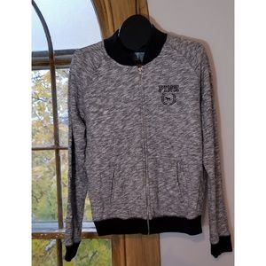 Victoria's Secret PINK Zip-Up Sweatshirt Large